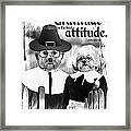 Gratitude Is The Best Attitude -2 Framed Print