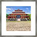 Great Buddha Hall Framed Print