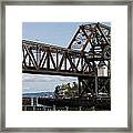 Great Northern Railroad Bridge Seattle Framed Print