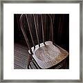 Great Old Chair Framed Print