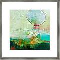 Green And Red 6 Framed Print