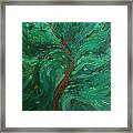 Green Bliss Framed Print