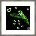 Green Hummingbird - 2055 F Framed Print
