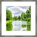 Green Nature Framed Print