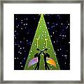 Green Noel Framed Print