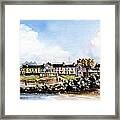 Greystones North Beach  Wicklow Framed Print