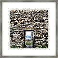 Grianan Of Aileach - Door To The World Framed Print