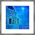 Griffith Park Observatory At Night Framed Print