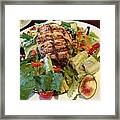 Grilled Chicken Salad Framed Print