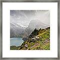 Grinnell Glacier Trail Framed Print