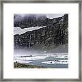 Grinnell In The Clouds Framed Print