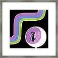 Groovy Stripes 2 Framed Print