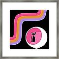 Groovy Stripes 3 Framed Print