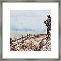 Guardian Of The Fields Framed Print