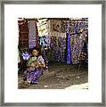 Guatemalan Woman With Baby Framed Print