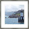 Guernsey Lighthouse Framed Print