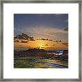 Guernsey Sunset Framed Print