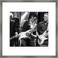 Guitar Legends Jimmy Page Jeff Beck And Eric Clapton Framed Print