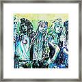 Guns N' Roses - Watercolor Portrait Framed Print