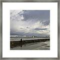 Guy In The Red Trousers Framed Print