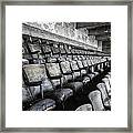 Gymnasium Seats Framed Print