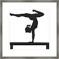 Gymnastics Framed Print