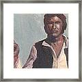 H Is For Han Solo Framed Print