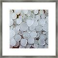 Hailstones Framed Print