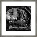 Hall Of Stone Framed Print