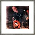 #halloween #pumpkin #bowandarrow Framed Print