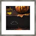 Halloween Pumpkin Framed Print