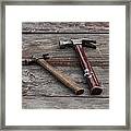 Hammers And Nails Vertical Framed Print