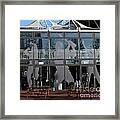 Hampshire County Cricket Glass Pavilion Framed Print