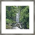 100105-hanakapiai Falls, Kauai Framed Print