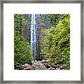 Hanakapiai Falls - Kalalau Trail Kauai Hawaii Framed Print