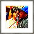 Hanging Wit My Sweet Thang.. #funny Framed Print