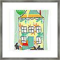 Happy Easter Card Framed Print