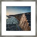 Harbour Wall Framed Print