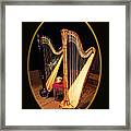 Harp And Bowl Framed Print