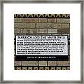 Harwich And The Mayflower Framed Print
