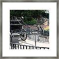 Haunted Carriage Framed Print