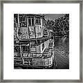 Haunted Houseboat Framed Print