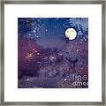 Haunted Moon Framed Print