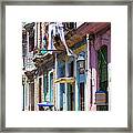 Havana Street Colour Framed Print