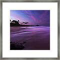 Hawaii First Light Sunrise Framed Print