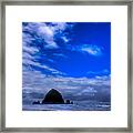 Haystack Rock In Cannon Beach Oregon Framed Print