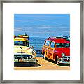 Cousins At Royal Palms Framed Print