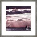 He Brings The Calm Framed Print