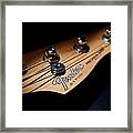 Headstock Framed Print