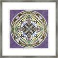 Healing Mandala Framed Print